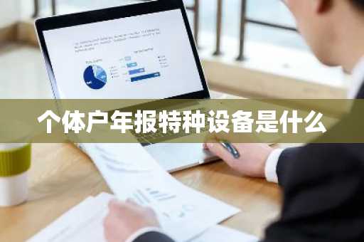 个体户年报特种设备是什么