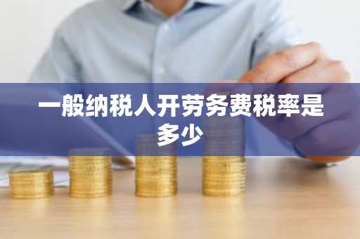 一般纳税人开劳务费税率是多少