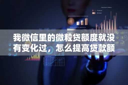 我微信里的微粒贷额度就没有变化过，怎么提高贷款额度？