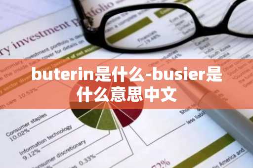 buterin是什么-busier是什么意思中文