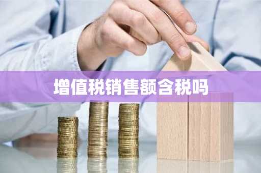 增值税销售额含税吗