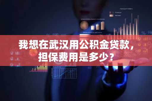 我想在武汉用公积金贷款，担保费用是多少？