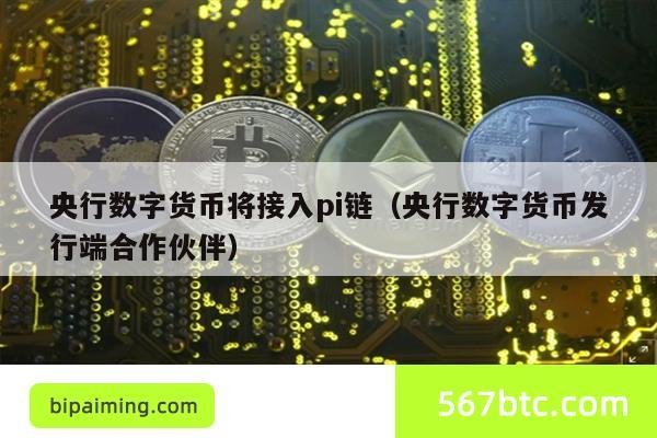 央行数字货币将接入pi链（央行数字货币发行端合作伙伴）