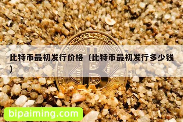 比特币最初发行价格（比特币最初发行多少钱）
