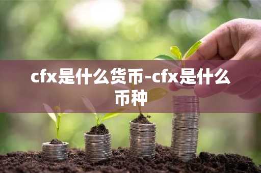 cfx是什么货币-cfx是什么币种