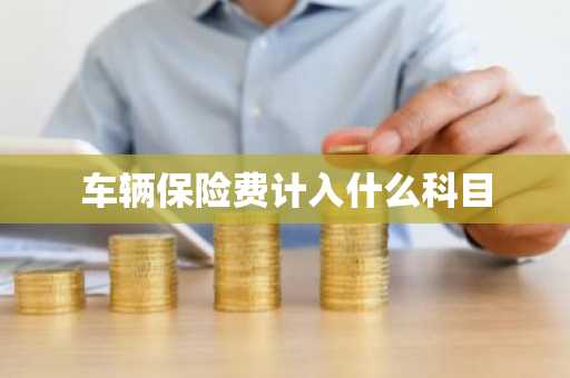 车辆保险费计入什么科目