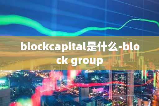 blockcapital是什么-block group