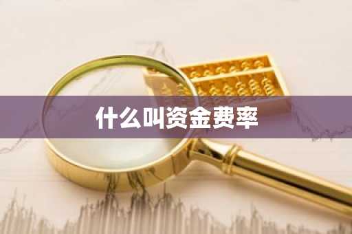 什么叫资金费率