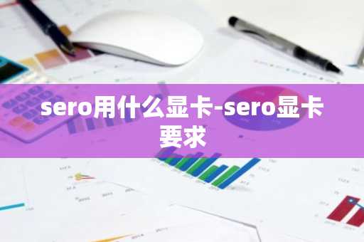 sero用什么显卡-sero显卡要求