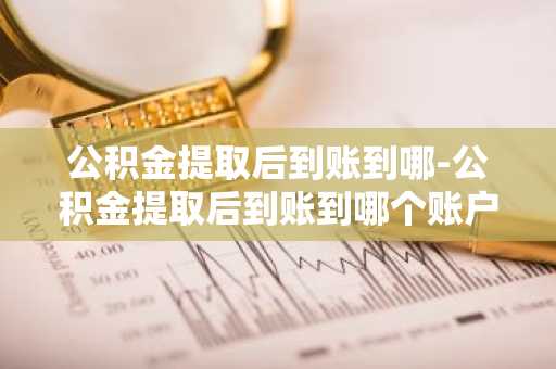 公积金提取后到账到哪-公积金提取后到账到哪个账户