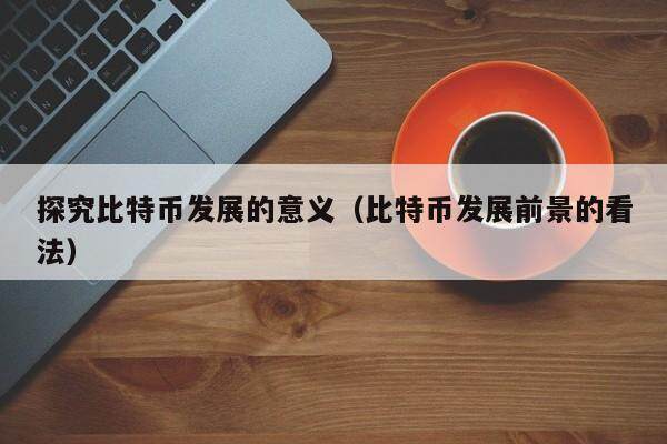 探究比特币发展的意义（比特币发展前景的看法）