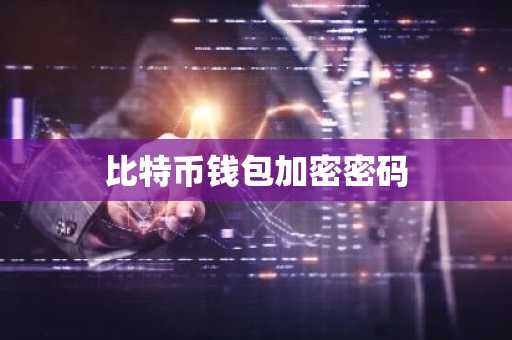 比特币钱包加密密码