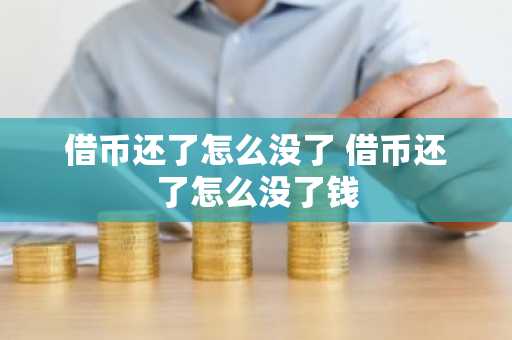 借币还了怎么没了 借币还了怎么没了钱