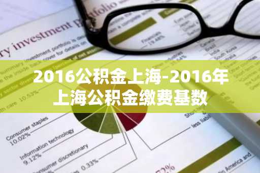 2016公积金上海-2016年上海公积金缴费基数