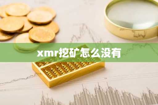 xmr挖矿怎么没有