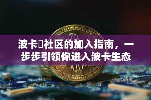 波卡帀社区的加入指南，一步步引领你进入波卡生态