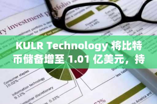KULR Technology 将比特币储备增至 1.01 亿美元，持续扩大加密资产布局