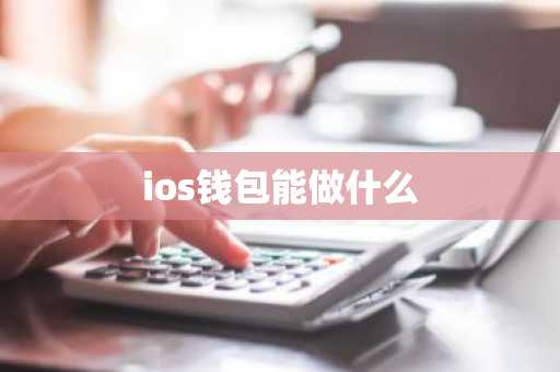 ios钱包能做什么