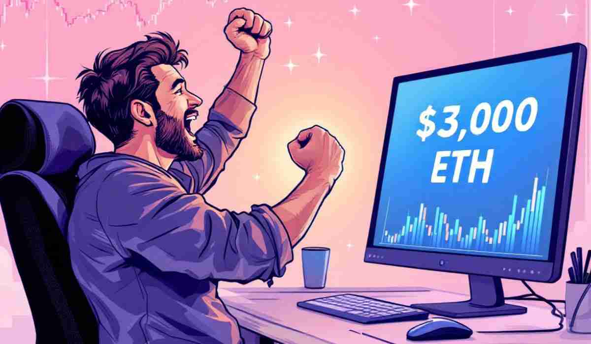 ETH价格突破：投资者准备3,000美元准备好了吗？