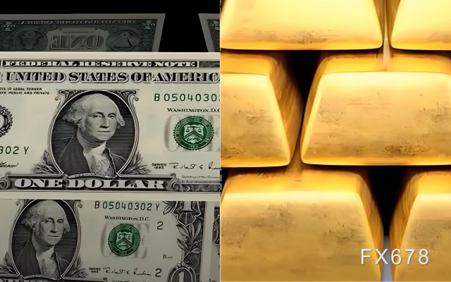 零售符合预期却现致命裂痕，黄金3333美元防线遭突袭！9月降息押注遭暗算！