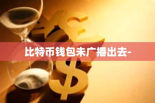 比特币钱包未广播出去-