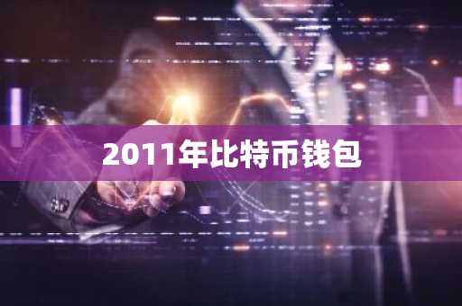 2011年比特币钱包