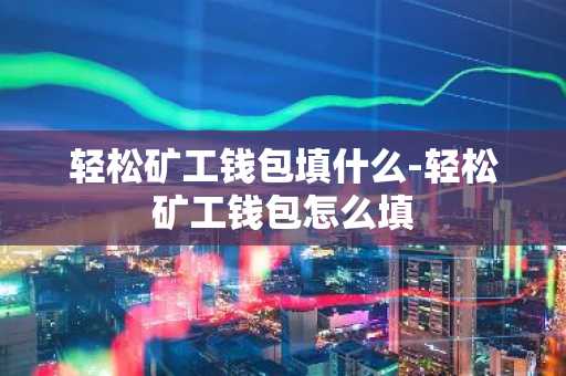 轻松矿工钱包填什么-轻松矿工钱包怎么填