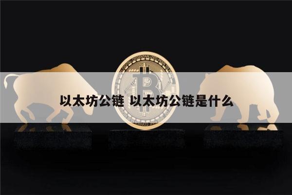 谁将最先比肩以太坊 以太坊公链是什么