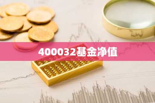 400032基金净值