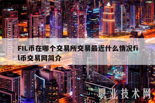 FIL币在哪个交易平台交易最近什么情况fil币交易网简介