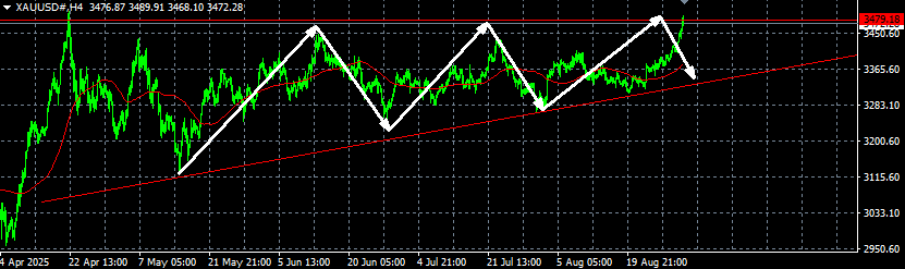 头狼：谁来都没用，继续看暴跌3410一线