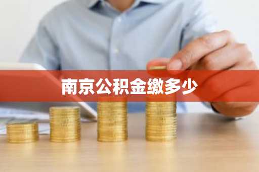 南京公积金缴多少