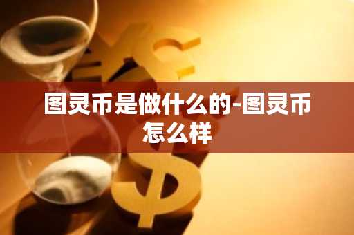 图灵币是做什么的-图灵币怎么样