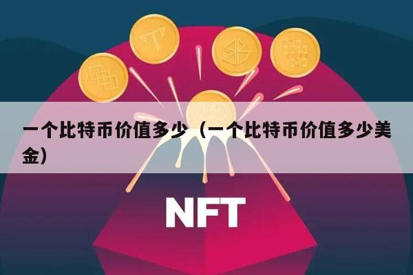 一个比特币价值多少（一个比特币价值多少美金）