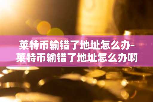 莱特币输错了地址怎么办-莱特币输错了地址怎么办啊