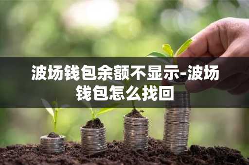 波场钱包余额不显示-波场钱包怎么找回