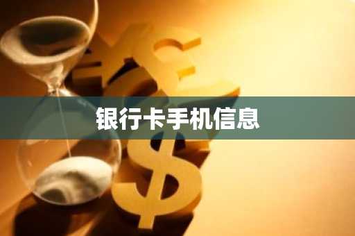 银行卡手机信息