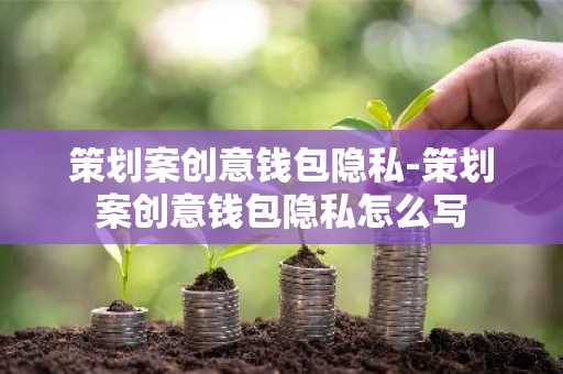 策划案创意钱包隐私-策划案创意钱包隐私怎么写
