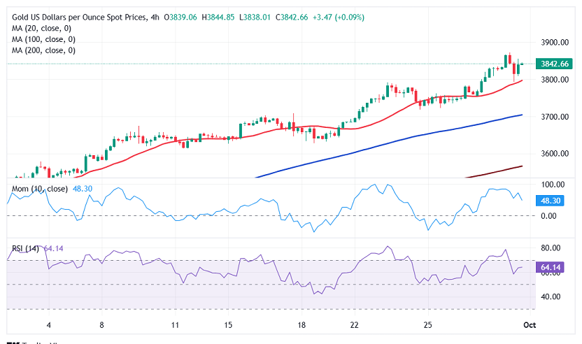 就在刚刚！美国联邦政府正式“关门” 金价再创历史新高 FXStreet首席分析师金价前景分析