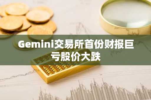 Gemini交易所首份财报巨亏股价大跌
