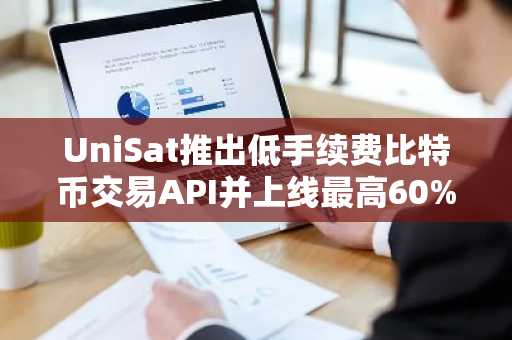 UniSat推出低手续费比特币交易API并上线最高60%折扣活动