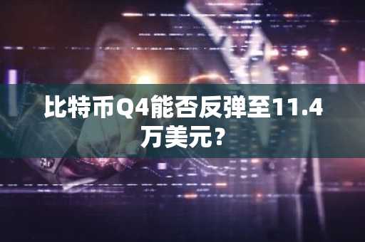 比特币Q4能否反弹至11.4万美元？