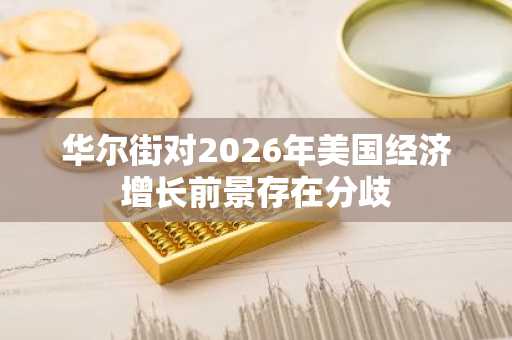 华尔街对2026年美国经济增长前景存在分歧