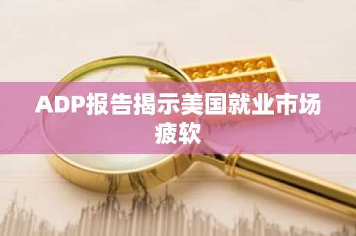 ADP报告揭示美国就业市场疲软
