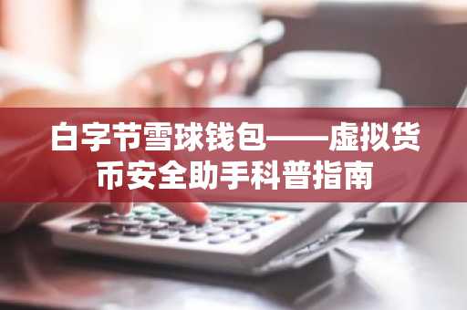 白字节雪球钱包——虚拟货币安全助手科普指南