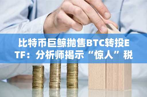 比特币巨鲸抛售BTC转投ETF：分析师揭示“惊人”税收优惠驱动