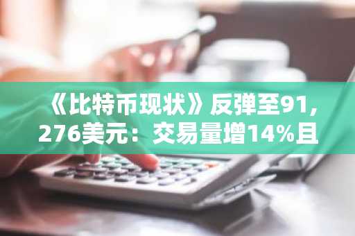 《比特币现状》反弹至91,276美元：交易量增14%且NUPL改善，但恐惧指数仍停滞于18点