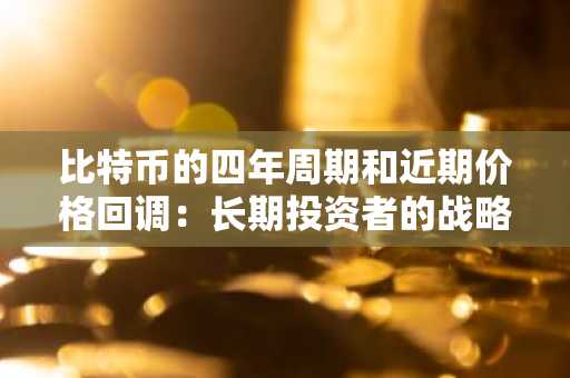 比特币的四年周期和近期价格回调：长期投资者的战略入场点