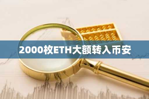 2000枚ETH大额转入币安