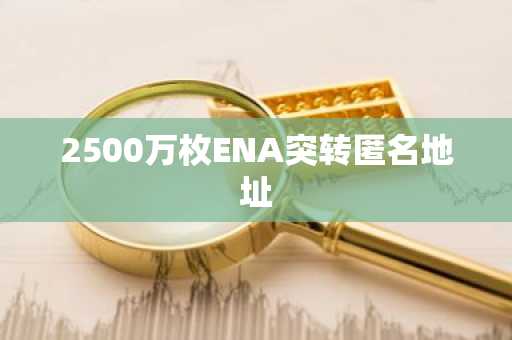 2500万枚ENA突转匿名地址